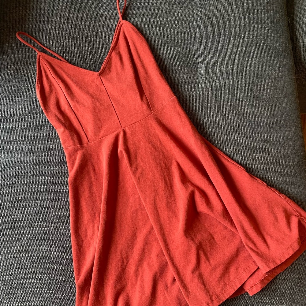 Orange Sundress